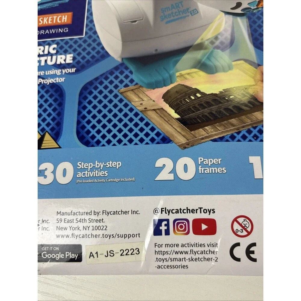 smART Sketcher 2.0 Historic Architecture Cartridge Create Color Kit New open box